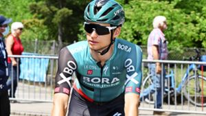 Aleksandr Vlasov, der Kapitän des deutschen Teams Bora-hansgrohe bei der Tour de France. Foto: Imago/Stefano/ Sirotti