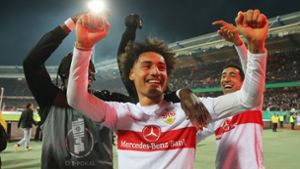 Siegtorschütze für den VfB in Nürnberg: Enzo Millot. Foto: Pressefoto Baumann/Julia Rahn