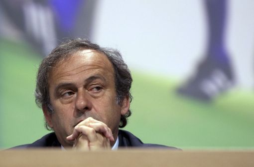 Korrupt? Schwere Zeiten für Michel Platini. Foto: AFP