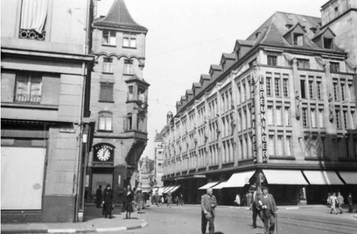 Das Kaufhaus  Breuninger vor 80 Jahren Foto: Stadtarchiv/FN250-101