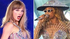 Ließen mit ihren Konzertfilmen und Musik-Dokus 2023 die Kinokassen kräftig klingeln: Person of the Year Taylor Swift (l.) und Superstar Beyoncé. Foto: imago/MediaPunch / imago/Cover-Images