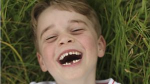 Zahnlückenlächeln: Prinz George wird am 22. Juli sechs Jahre alt. Foto: dpa