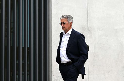 Ex-Audi-Chef Rupert Stadler wurde zu einer Bewährungsstrafe verurteilt. Foto: AFP/Christof Stache