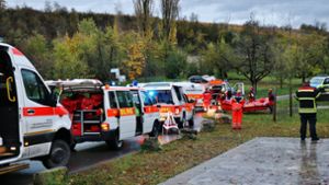 In Weinstadt-Endersbach ist eine tote Person aus der Rems geborgen worden. Foto: 7aktuell.de/Kevin Lermer