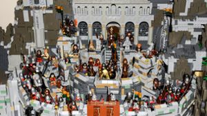 Die Lego-Ausstellung im Ludwigsburger Schloss. Foto: Staatliche
