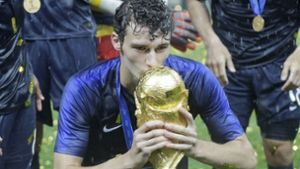 Benjamin Pavard vom VfB Stuttgart ist mit Frankreich Weltmeister 2018 geworden. Foto: AP