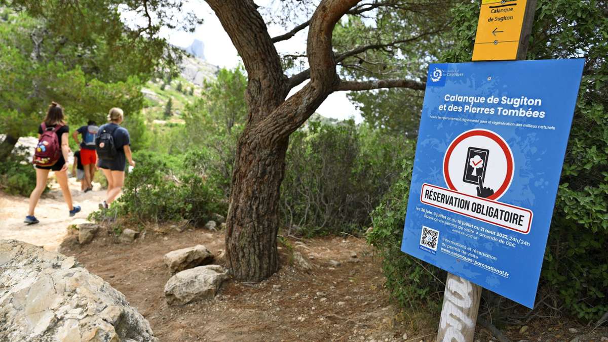 Reservierung ist Pflicht: Obergrenzen für Touristen in Frankreich