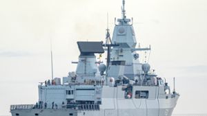 Die Fregatte Hessen war seit dem 23. Februar im Roten Meer im Einsatz gewesen. Foto: Sina Schuldt/dpa