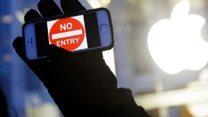 Apple bleibt auf Konfrontationskurs mit der US-Regierung. Foto: dpa