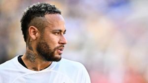 Neymar wechselte 2017 vom FC Barcelona zu Paris St. Germain für 222 Millionen Euro. Foto: AFP/ANTHONY WALLACE