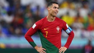 Cristiano Ronaldo beim WM-Auftakt mit Portugal gegen Ghana. Foto: dpa/Tom Weller