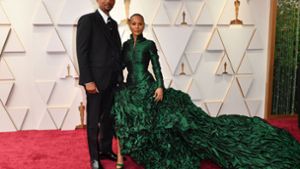 Will Smith und  Jada Pinkett Smith bei den Oscars Foto: AFP/ANGELA WEISS
