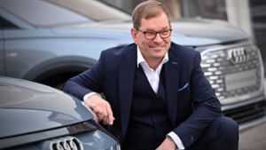 Audi-Chef Markus Duesmann hält autofreie Tage für denkbar. Foto: IMAGO/Sven Simon/Frank Hoermann