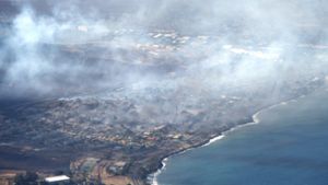 Verheerende Brände auf der Insel Maui. Foto: AFP/HANDOUT