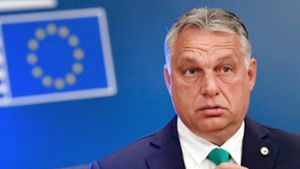Die EU-Kommission wirft Ungarn um Ministerpräsident Viktor Orban seit Jahren vor, EU-Standards und Grundwerte zu untergraben. Foto: John Thys/AFP Pool/AP/dpa