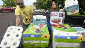Bewohner bereiten sich auf Hurrikan „Lane“ vor