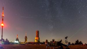 Dieses Wochenende bietet ein besonderes Sternschuppen-Schauspiel am Himmel. Foto: dpa