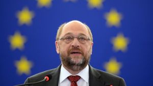 Der Präsident des Europaparlaments, Martin Schulz, fordert die EU-Regierungschefs  auf, ihre Versprechen einzulösen. Foto: epa