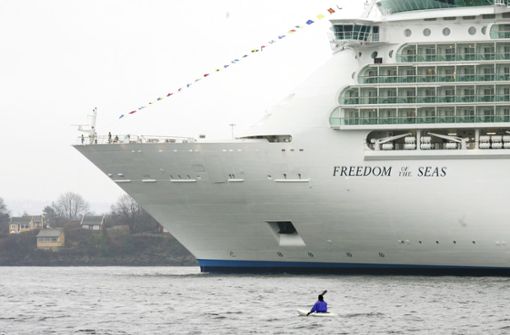 Ein eineinhalbjähriges Mädchen ist vom Kreuzfahrtschiff „Freedom of the Seas“  gestürzt und ums Leben gekommen. (Symbolfoto) Foto: AFP
