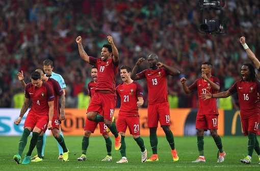 Portugal gelingt der Einzug ins Viertelfinale. Foto: EPA