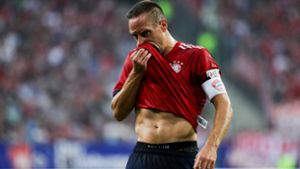 Der Bayern-Profi Franck Ribéry wird kein Bambi für außergewöhnliche Leistungen bekommen. Foto: dpa