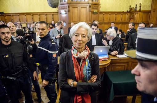 Christine Lagarde selbst war bei der Urteilsverkündung nicht dabei. (Archivfoto) Foto: EPA