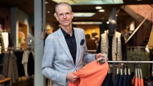 Modehändler Ralf Gerber fühlt sich bei den Coronahilfen ungerecht behandelt – wie Tausende andere Händler im Land auch. Foto: Ines Rudel/Ines Rudel