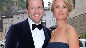 Karl-Theodor und Stephanie zu Guttenberg im Jahr 2016 in Salzburg. Foto: imago images/Tinkeres