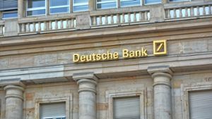 Filiale der Deutschen Bank. Foto: Nataly Reinch / shutterstock.com