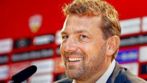Markus Weinzierl geht seine neue Aufgabe beim VfB Stuttgart motiviert und zuversichtlich an. Foto: Baumann