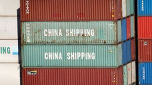 Die exportgetriebene chinesische Wirtschaft verzeichnete 2023 mit einem Rückgang um 4,6 Prozent einen deutlichen Einbruch der Ausfuhren. Foto: Christian Charisius/dpa