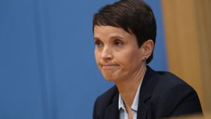 Die AfD will ihr früheres Parteimitglied und Ex-Vorsitzende Frauke Petry verklagen. Foto: Getty Images Europe