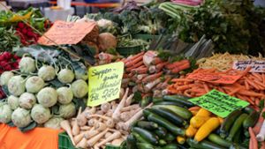 Die Verbraucherpreise werden immer höher, auch bei Lebensmitteln. Foto: dpa/Frank Rumpenhorst