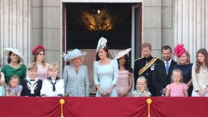 Sie tragen große Namen: Die Familie Windsor und ihre Sprösslinge. Foto: Getty Images Europe