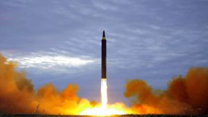 In Nordkorea ist wieder eine Rakete getestet worden. Foto: AP/Symbolbild