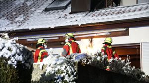Die Feuerwehr rückte am Mittwochabend zu einem Brand in Aichwald aus. Foto: /SDMG / Boehmler