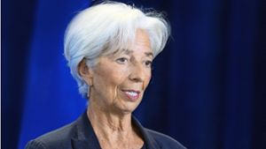 Die neue EZB-Chefin Christine Lagarde will  auf absehbare Zeit am Niedrigzinskurs ihres  Vorgängers Mario Draghi    festhalten.Foto: dpa/Boris Roessler Foto:  