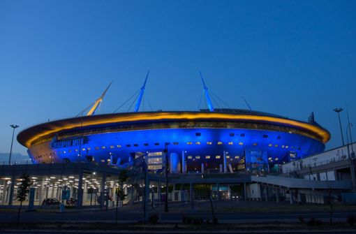 In St. Petersburg wird am Freitag noch ein EM-Viertelfinale ausgetragen. Foto: imago images/Bildbyran/JOEL MARKLUND