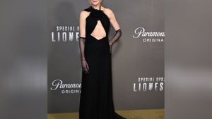 Nicole Kidman bei der Premiere der Thriller-Serie Special Ops: Lioness im gewagten Cut-out-Kleid. Foto: imago/ABACAPRESS