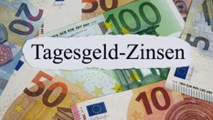 Die Tagesgeldzinsen sind merklich gestiegen. Foto: IMAGO/Steinach/IMAGO/Sascha Steinach