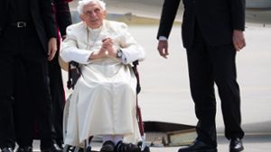 Joseph Ratzinger  war am 18. Juni 2020 überraschend in seine alte Heimat Regensburg gereist, um seinen 96 Jahre alten Bruder Georg zu besuchen. Foto: Sven Hoppe/dpa Foto:  