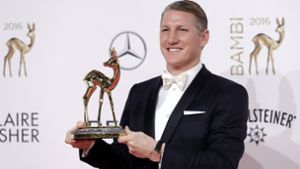 Bastian Schweinsteiger erhielt den Ehrenpreis der Jury. Foto: Getty Images Europe