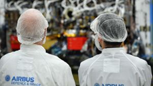 Mit dem Stellenabbau bei der Airbus-Tochter gehe Know-how verloren, kritisiert die Gewerkschaft IG Metall. Foto: AFP/Glyn Kirk