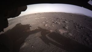 Der Moment der Landung: Die Sonde „Perseverance“ setzt auf dem Mars aus. Foto: dpa