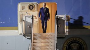 Auf seiner Asienreise erreichten Joe  Biden guten Nachrichten aus der Heimat. Foto: dpa/Made Nagi