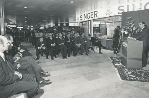 Am 18. Oktober 1973 hat das großzügig gestaltete  Einkaufszentrum Leo-Center seine Tore für die Kundschaft geöffnet. Foto: LEO-Center/Archiv