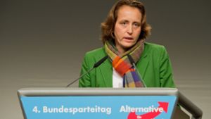AfD-Politikerin Beatrix von Storch hatte sich an Silvester über einen Tweet der Kölner Polizei aufgeregt. Foto: dpa