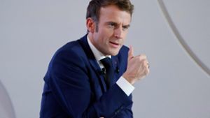 Macron hat den Unmut vieler Bürgerinnen und Bürger auf sich gezogen mit seiner jüngsten Provokation. Foto: AFP/Ludovic Marin
