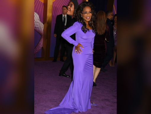 Oprah Winfrey bei der The Color Purple-Weltpremiere in Los Angeles. Foto: imago images/MediaPunch