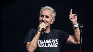 Klaus Eberhartinger, der Sänger der Ersten Allgemeinen Verunsicherung Foto: Lichtgut/Julian Rettig